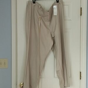 Charter Club Pant Shop Curvy Fit Sand  Plus Sz 24W